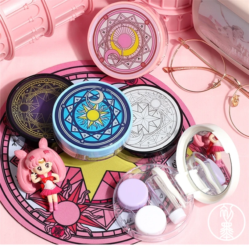 EASYCON новый удобный для переноски Волшебный мини Карманный чехол контактных линз s