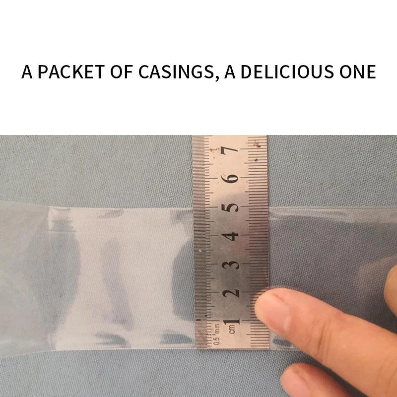 Пластиковая оболочка для сосисок салями 5 м|Спринцовки| |