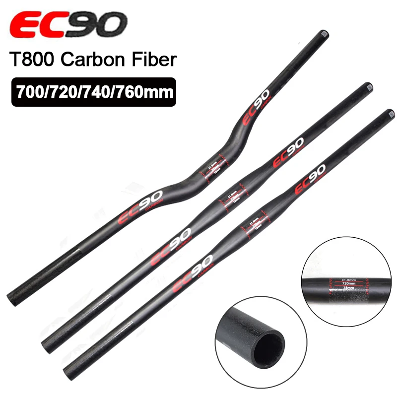 

Full Carbon Bike Handlebar MTB Road Bicycle Handlebar 31.8*700/720/740/760mm Light Weight Carbon Riser Flat Bike Handle Bar