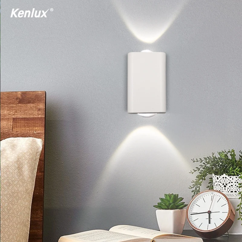 Настенный светодиодный светильник в скандинавском стиле алюминиевая уличная и