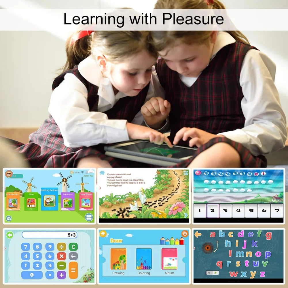 Детский планшет XGODY французский Android сенсорный 8 1 7 дюймов HD силиконовый чехол USB
