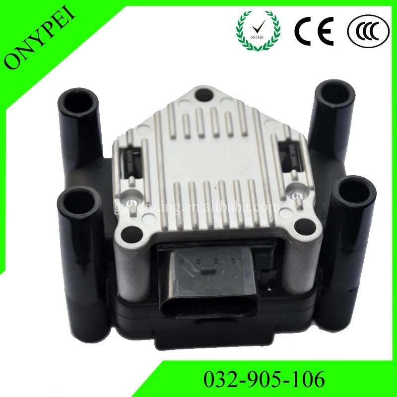 Катушка зажигания для Golf Jetta Beetle A3 A4 Skoda Fabia Seat 032905106B 032905106D 032905106F|coil pack|coil passatcoil audi |