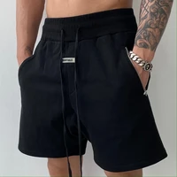 2021 summer new sports fitness sports casual shorts mens trend loose breathable fashion zipper bag five point pants