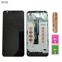 lcd display for vernee t3 pro lcd display with touch screen front glass lens sensor digitizer panel with frame tools