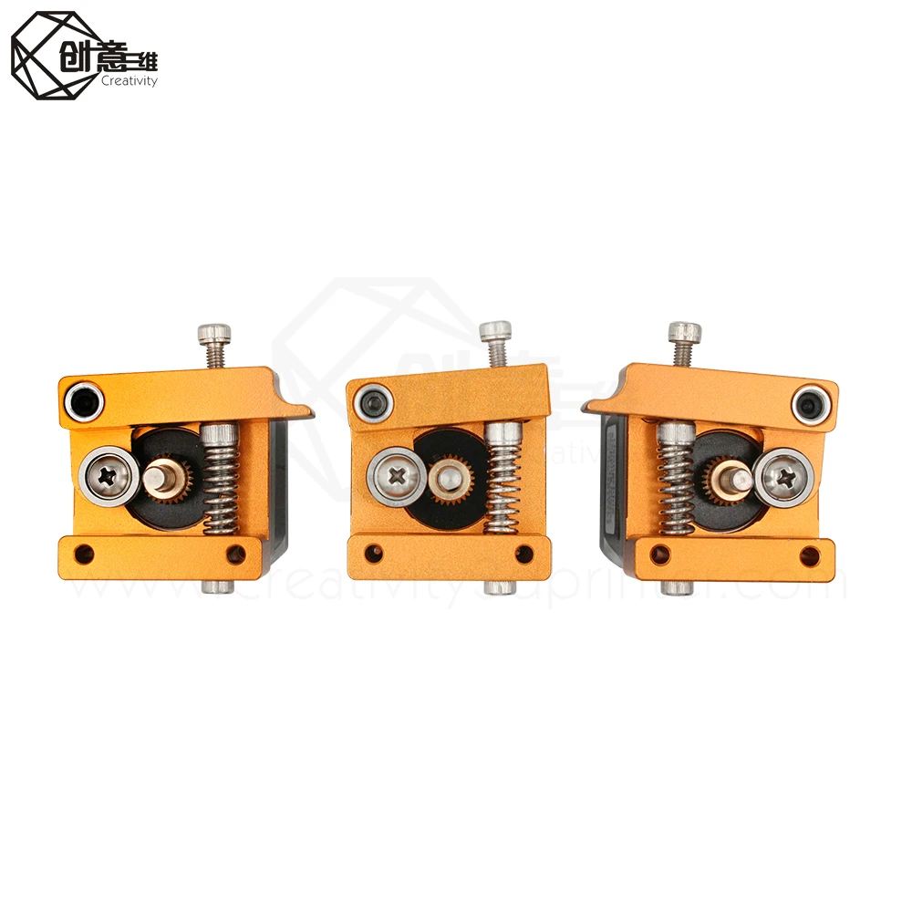 Креативный 3D принтер Алюминиевый Экструдер Mk8 для экструдера Ender 3 CR10 CR 10S PRO RepRap 1 75