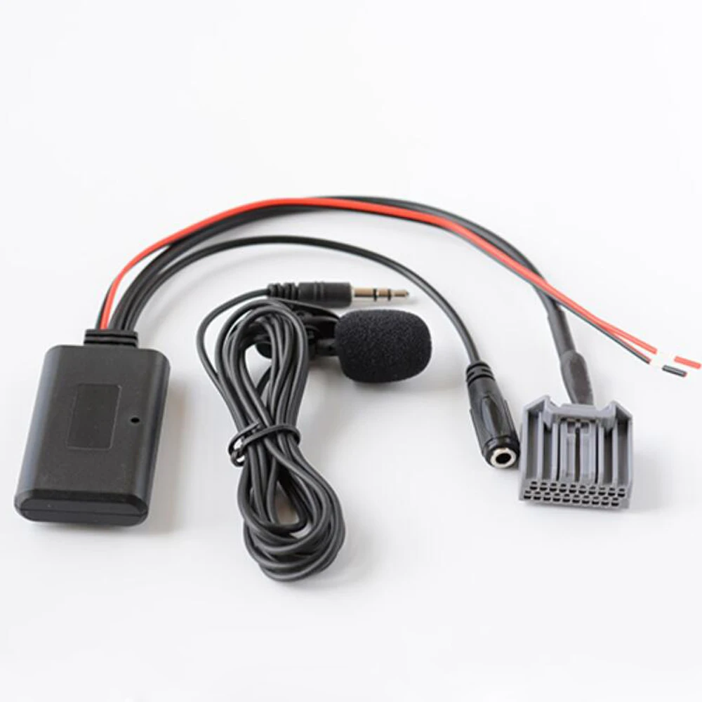 Biurlink 150 см автомобильный внешний AUX аудио кабель Bluetooth микрофон Громкая связь Вход