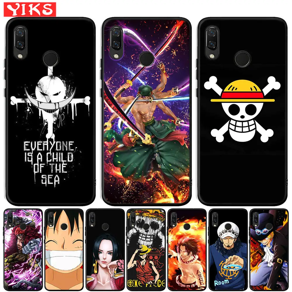 Япония Аниме one piece Луффи туз Сабо Зоро для Honor 20 Pro 10 9 9i 8 Lite 8X 8C 8S 7A 7X V20 View 20 чехол Coque Funda Etui