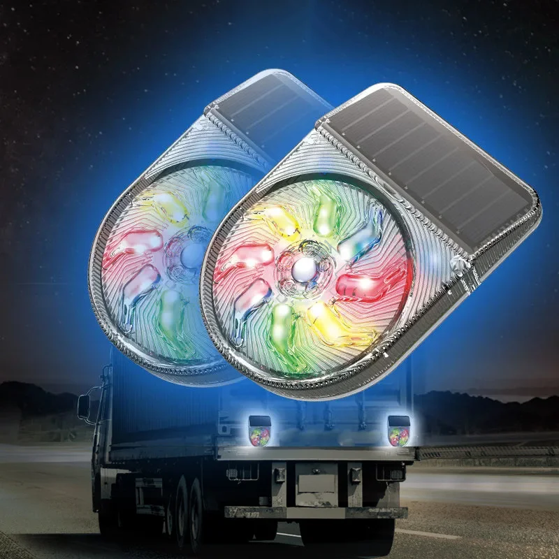 

New Solar Powered Emergency Roadside Safety Light Warning Light Car Emergency Light Induction Light Strobe Warning Light