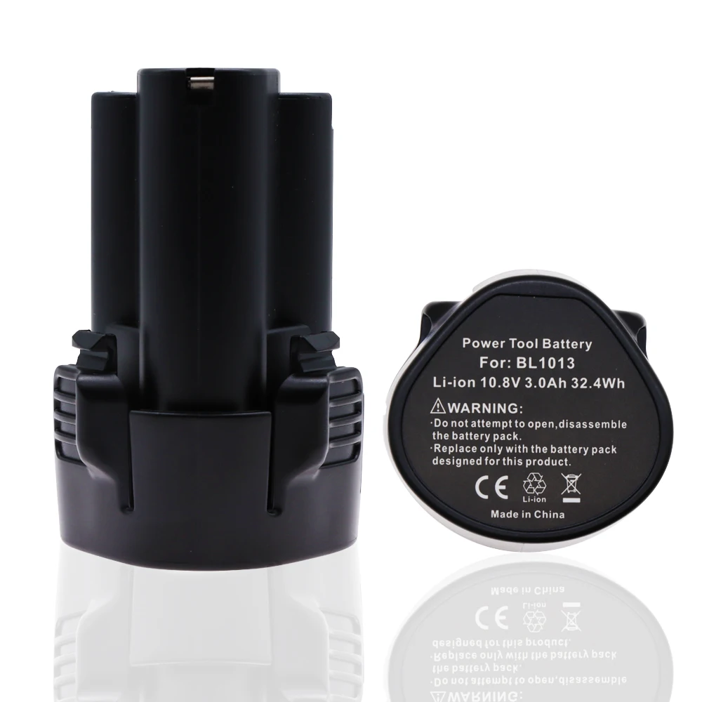 ROLKETU 10 8 V 2000mAh/3000mAh литиевая батарея для Makita BL1013 TD090D TD090DW LCT203W LCT204 194550-6