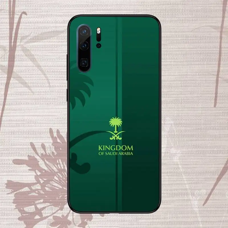 

Saudi Arabia flag Phone Case For Huawei honor Mate P 9 10 20 30 40 Pro 10i 7 8 a x Lite nova 5t