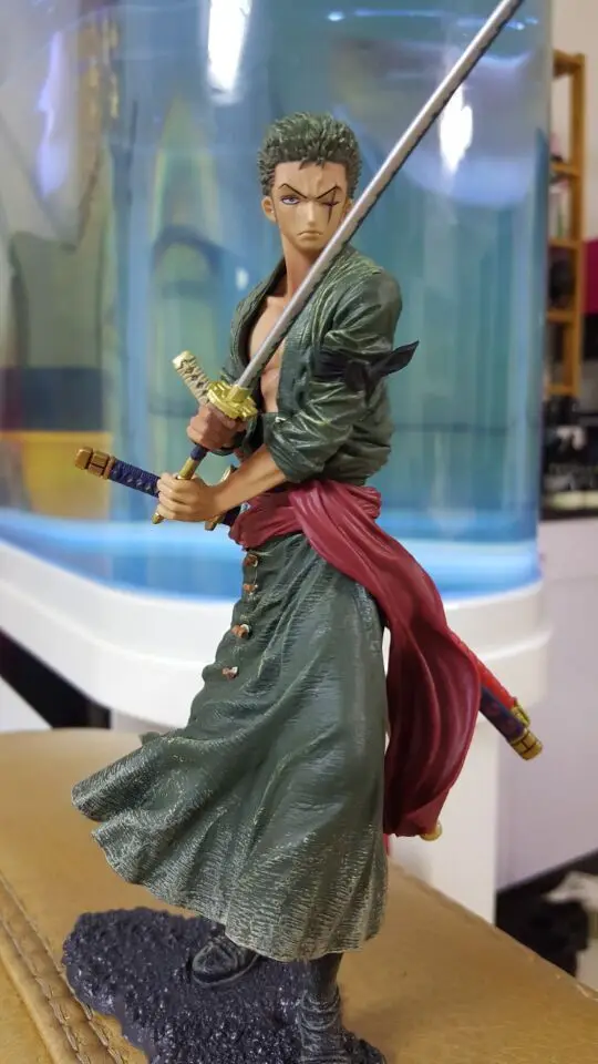 

One Piece Roronoa Zoro Action Figure Model Original Color Toys 20cm