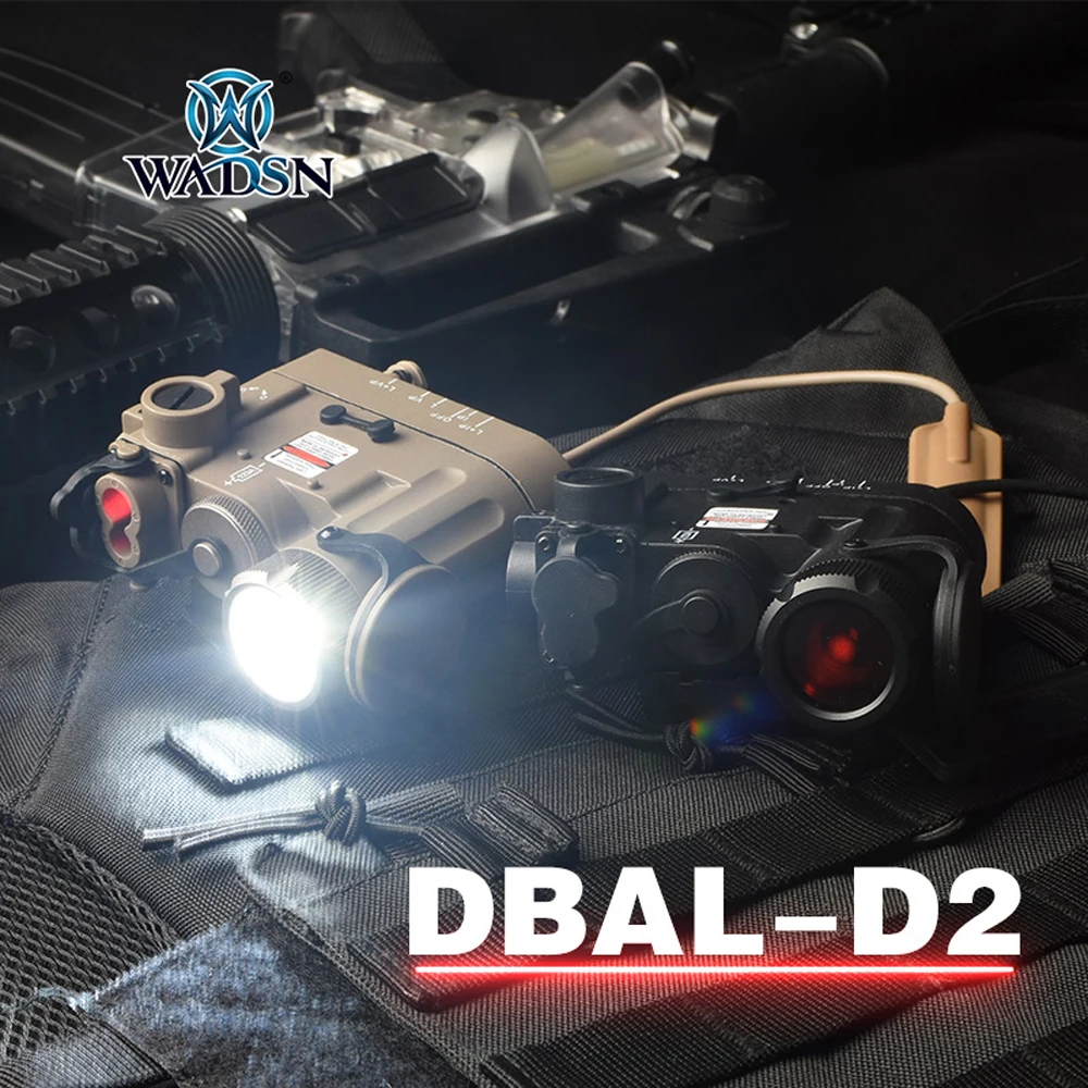 WADSN Airsoft DBAL D2 ИК лазерный прицел для охотничьего ружья светодиодный тактический