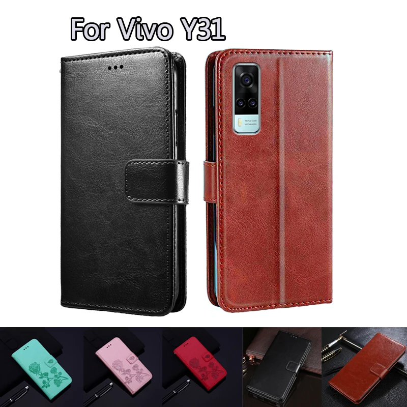 

Flip Cover For Vivo Y31 Case Phone Protective Shell Funda Case For Vivo Y 31 2021 Wallet Leather Book Etui Hoesje Capa Coque Bag