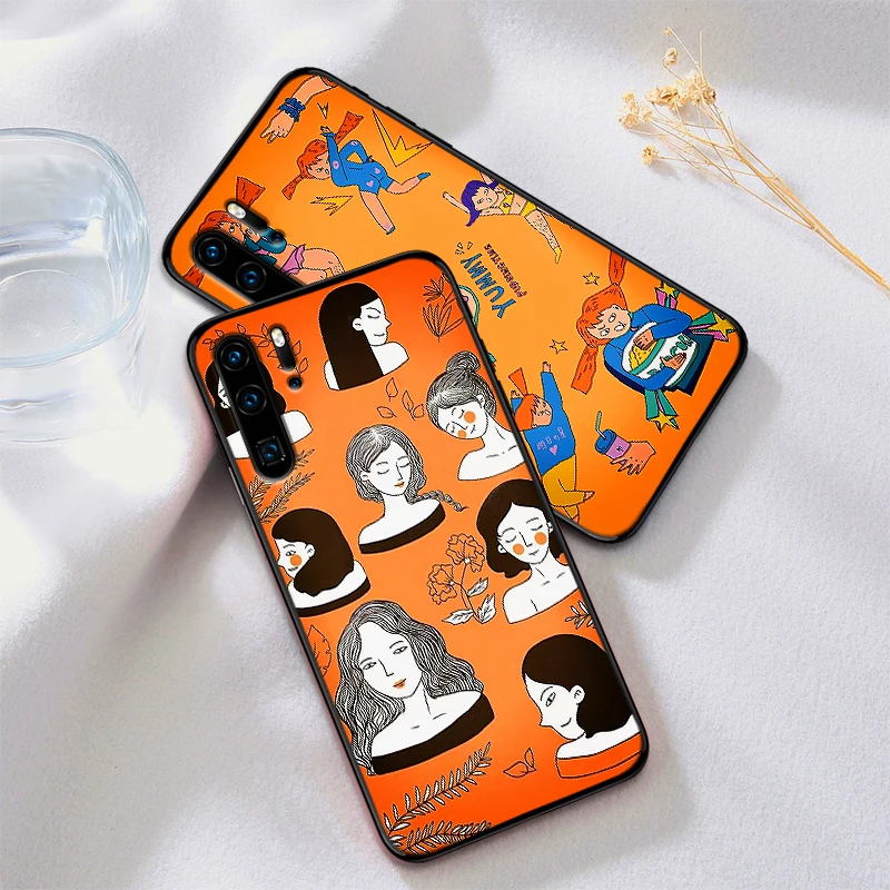 Чехол для телефона с мультяшным яйцом том Джерри huawei p20 p 30 lite Pro P smart mate 10 Y9 2019