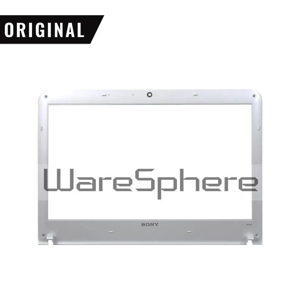 Bezel White Для sony Vaio VPCEG ЖК задняя крышка чехол 60.4m814.014/передняя рамка синий 14 дюймов - Цвет: Bezel White
