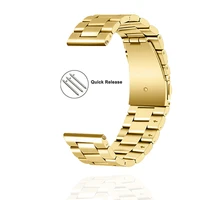 luxury strap for samsung galaxy watch 42mm mesh belt stainless steel watches band business men women wristwatch gold bracelet