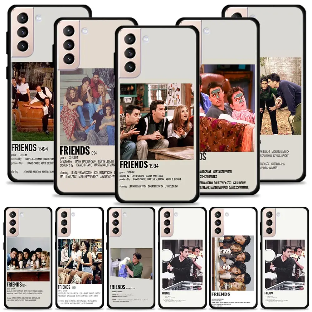 

Hot Friends TV Show Case For Samsung Galaxy S21 S20 Ultra S10 Plus Lite S21 S20 FE 5G S10e S9 S8 S7 Edge Cover Silicone Shell
