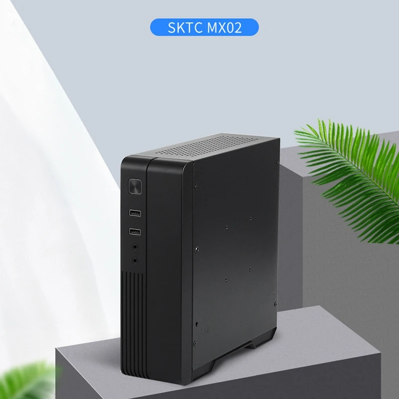 MX02 мини ITX компьютер чехол хозяин HTPC шасси USB2.0 Промышленные корпуса Управление