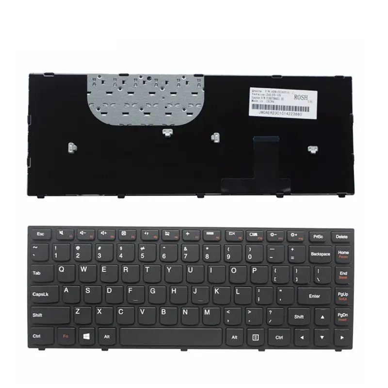 Клавиатура US для ноутбука Lenovo Ultrabook Yoga 13 YOGA13 ISE ITH IFI английская версия черная 25202908