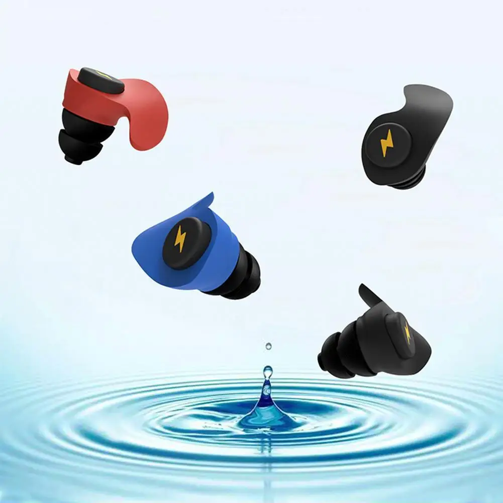 

Ear Plugs Sleep Silicone Black Soundproof Tapones Oido Earplug Earplugs Filter Ruido For Ears Noise Reduction Foam Sleeping N6M0