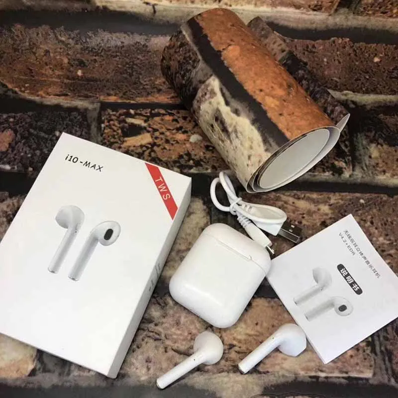 i10-MAX Беспроводные наушники Bluetooth 5,0 I10 Max Tws I10 Tws Air Ear с зарядным устройством для Apple IPhone Android - Цвет: i10-MAX