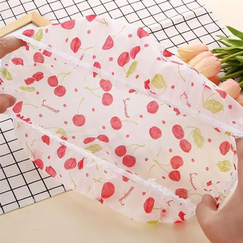 

4 Pcs Waterproof Bath Hat Double Layer Shower Hair Cover Women Supplies Shower Cap Bathroom Accessories