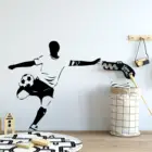 Забавный домашний декор наклейка на стену футбольный мяч для декоративный виниловый для спальни наклеек