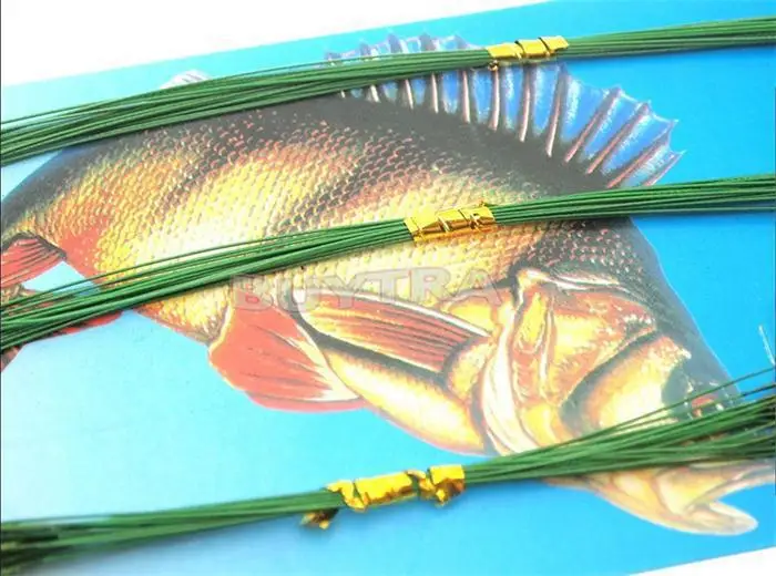 

Hot Sale Stainless Steel Coated Fishing Trace Lure Wire Spinner Leader Hooks Swivel Interlock Snaps 72 pcs