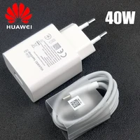 original eu huawei p30 pro fast charger 40w supercharge quick charge 5a usb type c cable for p20 mate 30 x 20 nova 4 5 5t