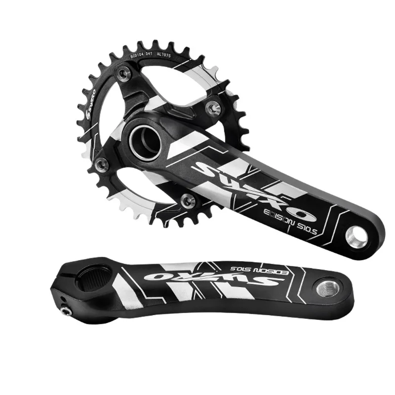 Горный велосипед один полый Кривошип левый и правый горный модифицированный