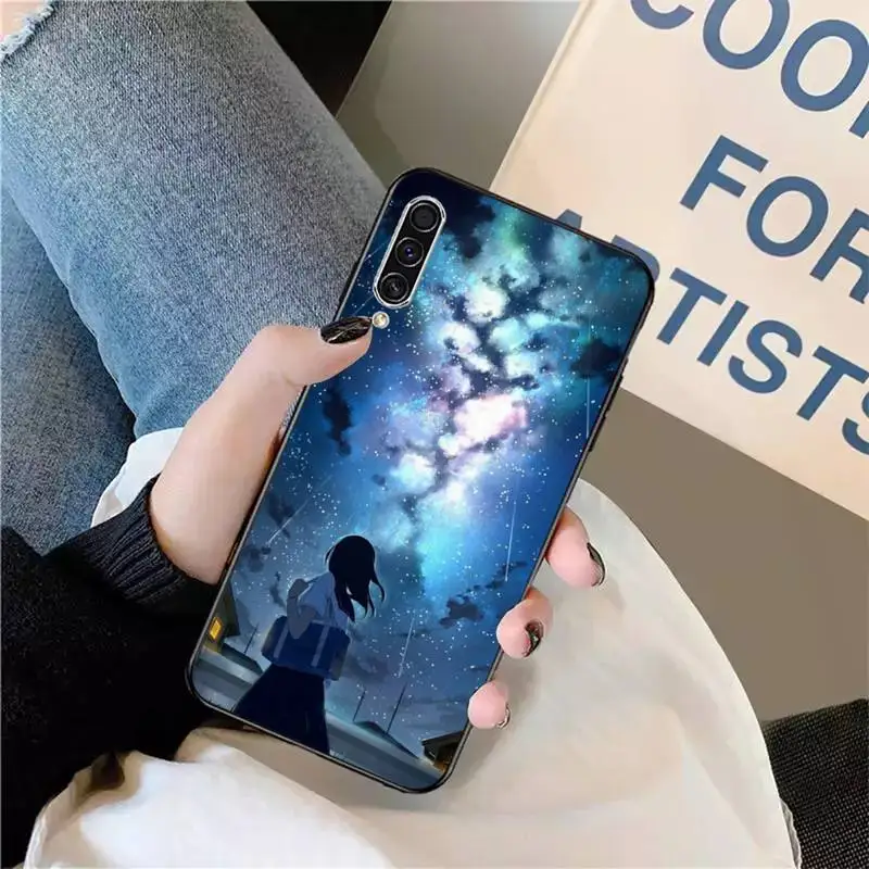 

Japan anime Your Name Phone Case For Samsung galaxy S 9 10 20 A 10 21 30 31 40 50 51 71 s note 20 j 4 2018 plus