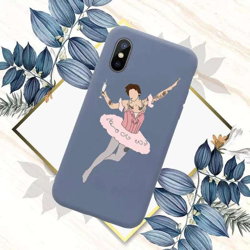 

Harry Styles you are so Golden cartoon Phone Case Candy Color for iPhone 6 7 8 11 12 s mini pro X XS XR MAX Plus