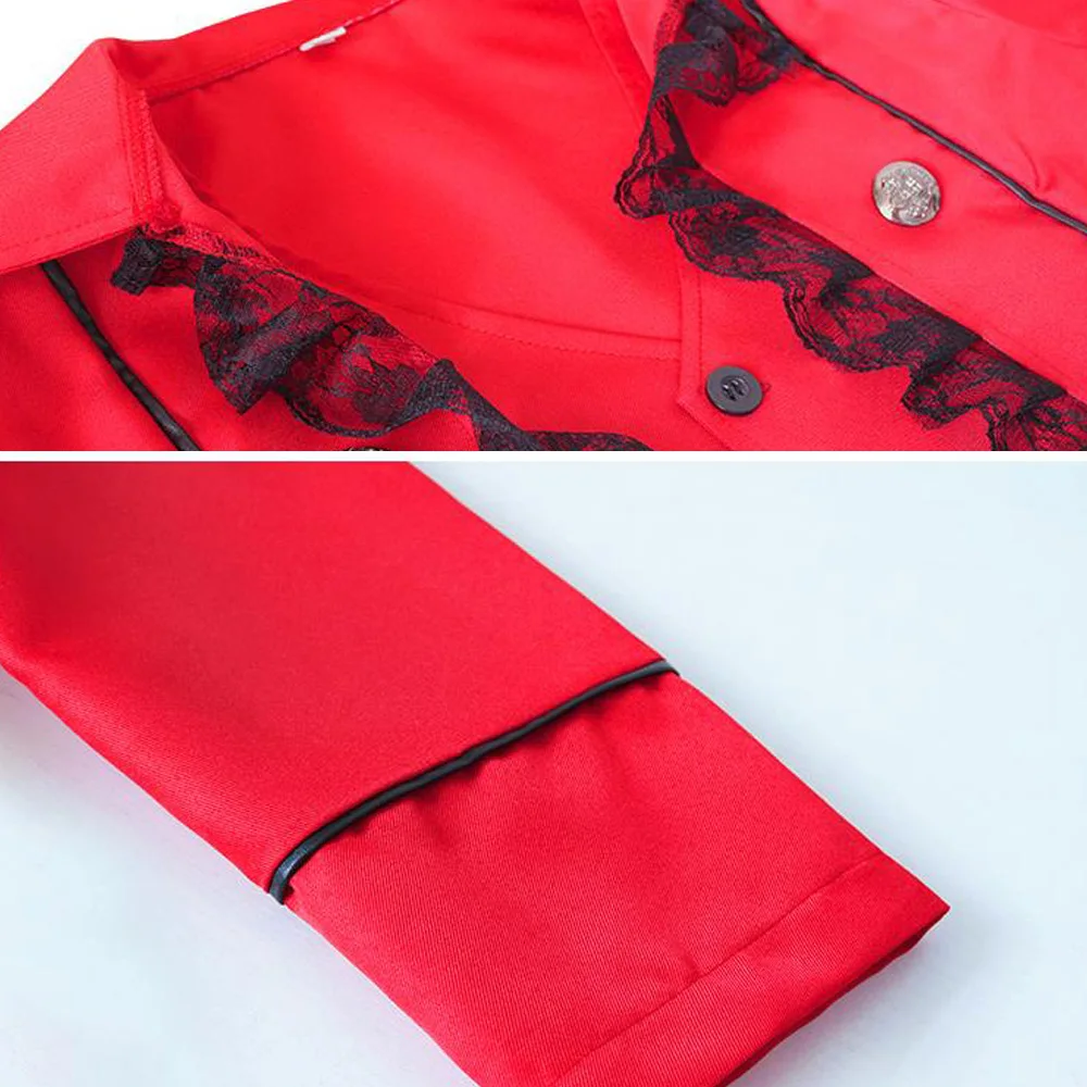 Женская винтажная куртка в стиле ретро двубортная викторианском стимпанк с