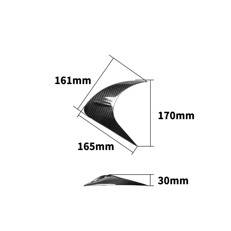 

Carbon Fiber Front Headlight Eyebrow Cover for Toyota GT86 Subaru BRZ 2012-2016