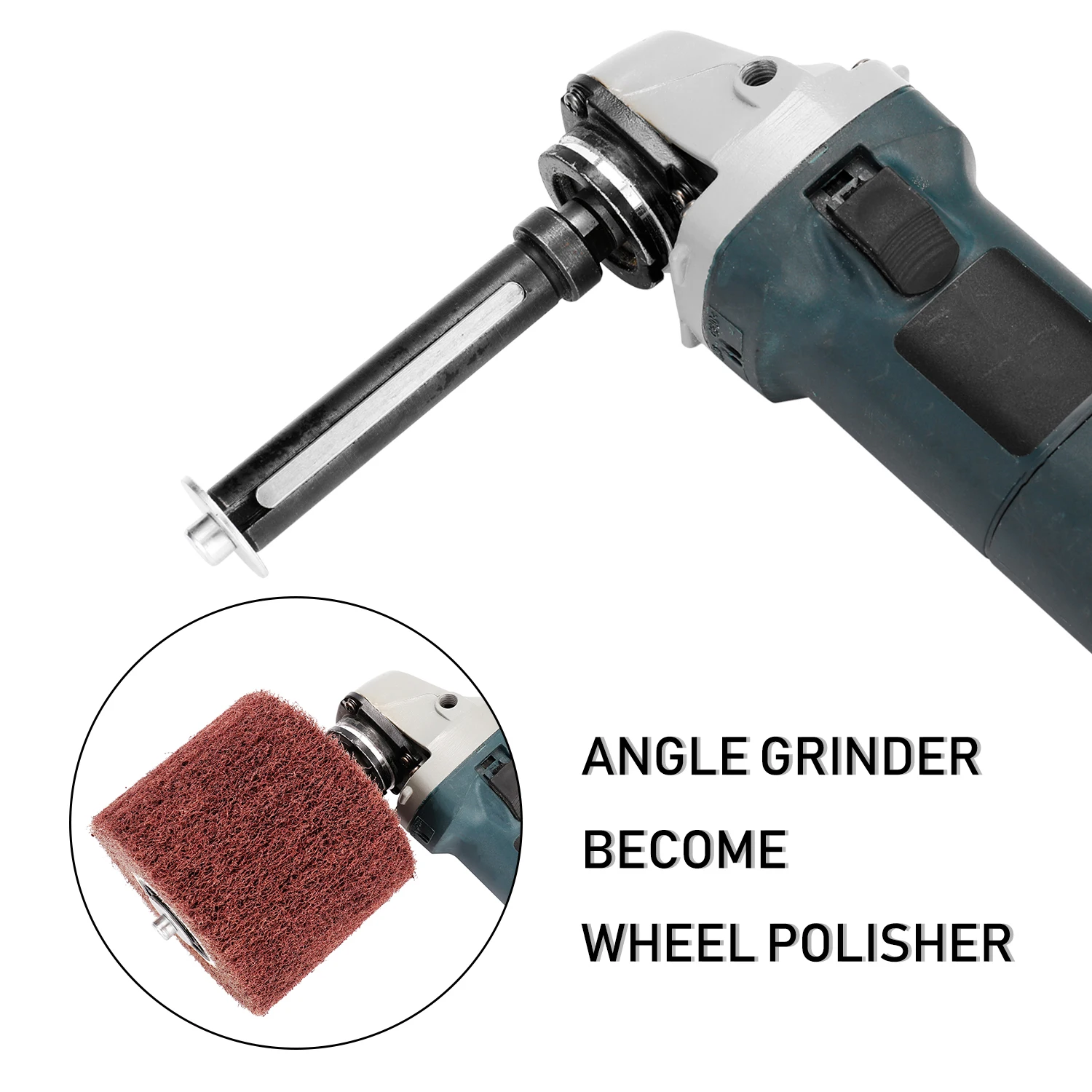 

New Multifunctional For M10/M14 Angle Grinder Attachment Burnishing Polishing Machine Parts Accessories Angle Grinder Adapter