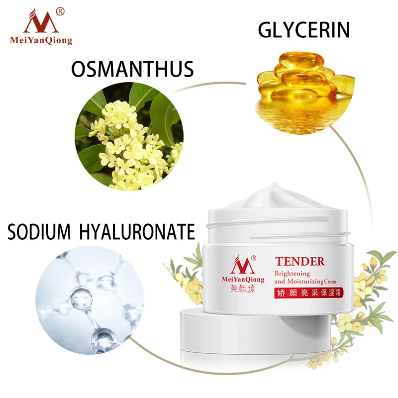 

Hyaluronic Acid Moisture Face Cream Shrink Pores Face Lift Essence Tender Anti-Aging Whitening Wrinkle Removal Skin Care Cream