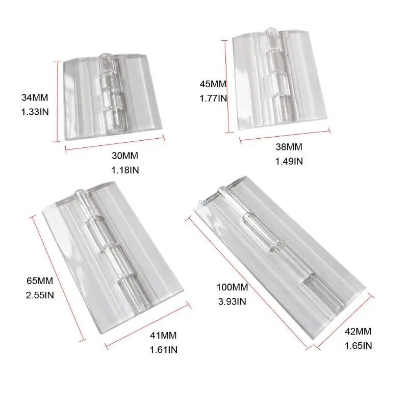 Прозрачные Акриловые петли прозрачные пластиковые складные светильник легкие