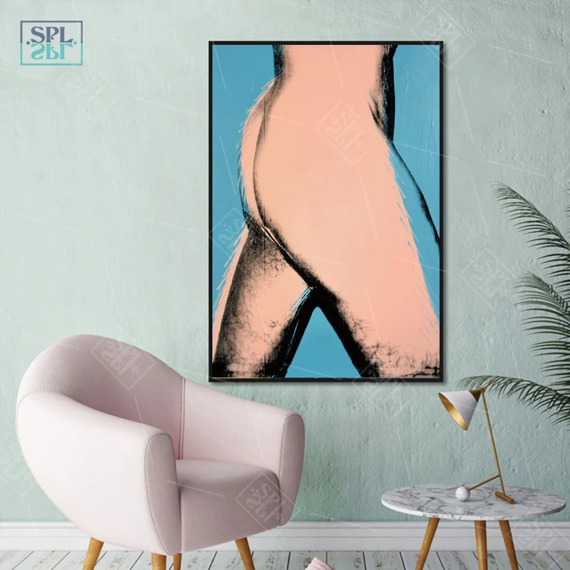 Абстрактная Обнаженная Картина на холсте секс девушка плакат Hd
