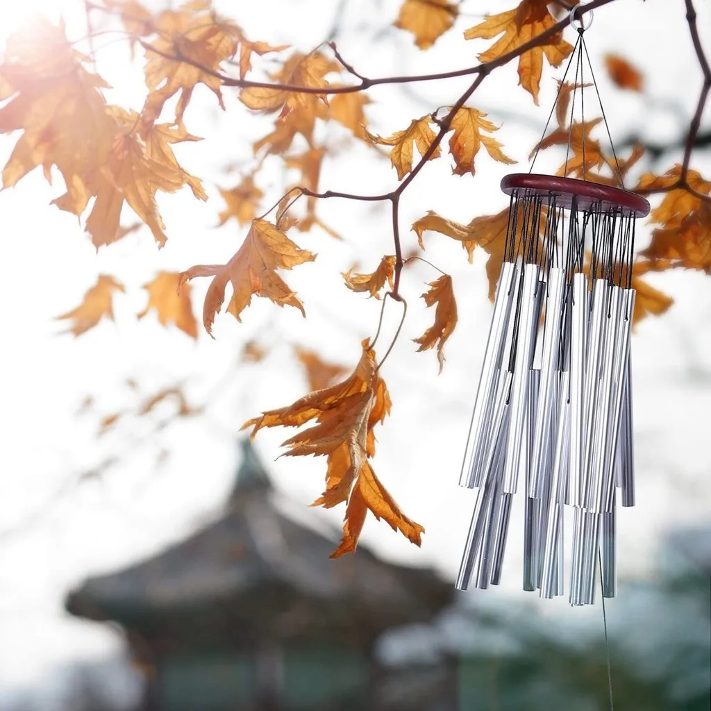 27 трубок ручной работы колокольчики успокаивающие мелодичные тона окна двора