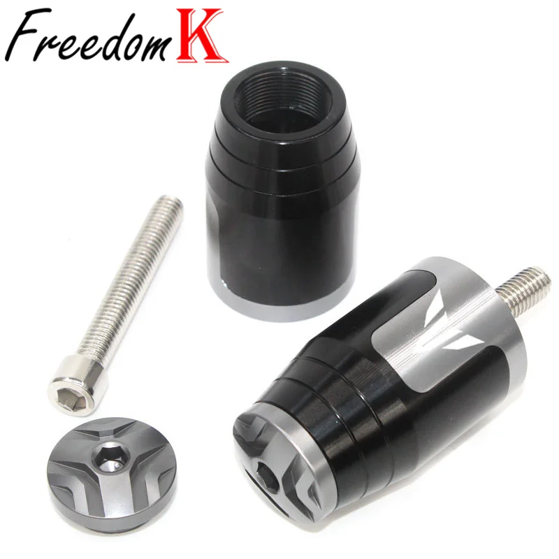 CNC 22 мм мотоциклетные ручки для руля крышка заглушки заднего вида