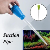 fish tank cleaner pump cleaning shifting tool convenient fish tank water changer feces remover feeder pipette aquarium pipette