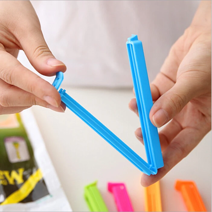 5 шт. герметичные зажимы для конфет пищевые пакеты большая герметичная папка