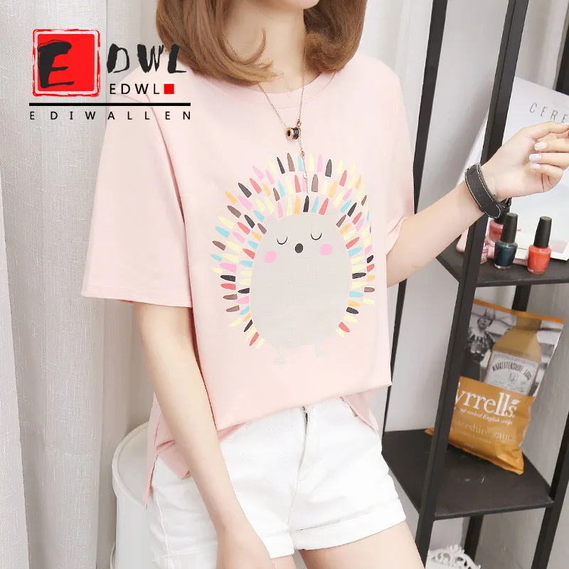 

Clothes 2021 New Short Sleeve T-shirt Female Student Loose Korean Ulzzang Versatile Cotton Top Women's Summer