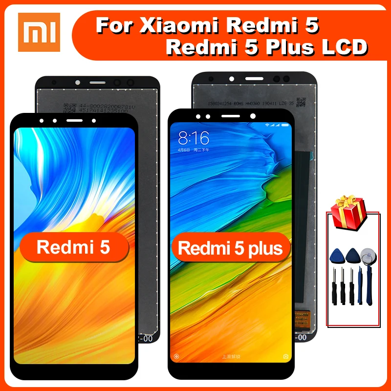 

Для Xiaomi Redmi 5 Plus ЖК-дисплей сенсорный экран дигитайзер Запасные части для Redmi 5 ЖК-экран с рамкой