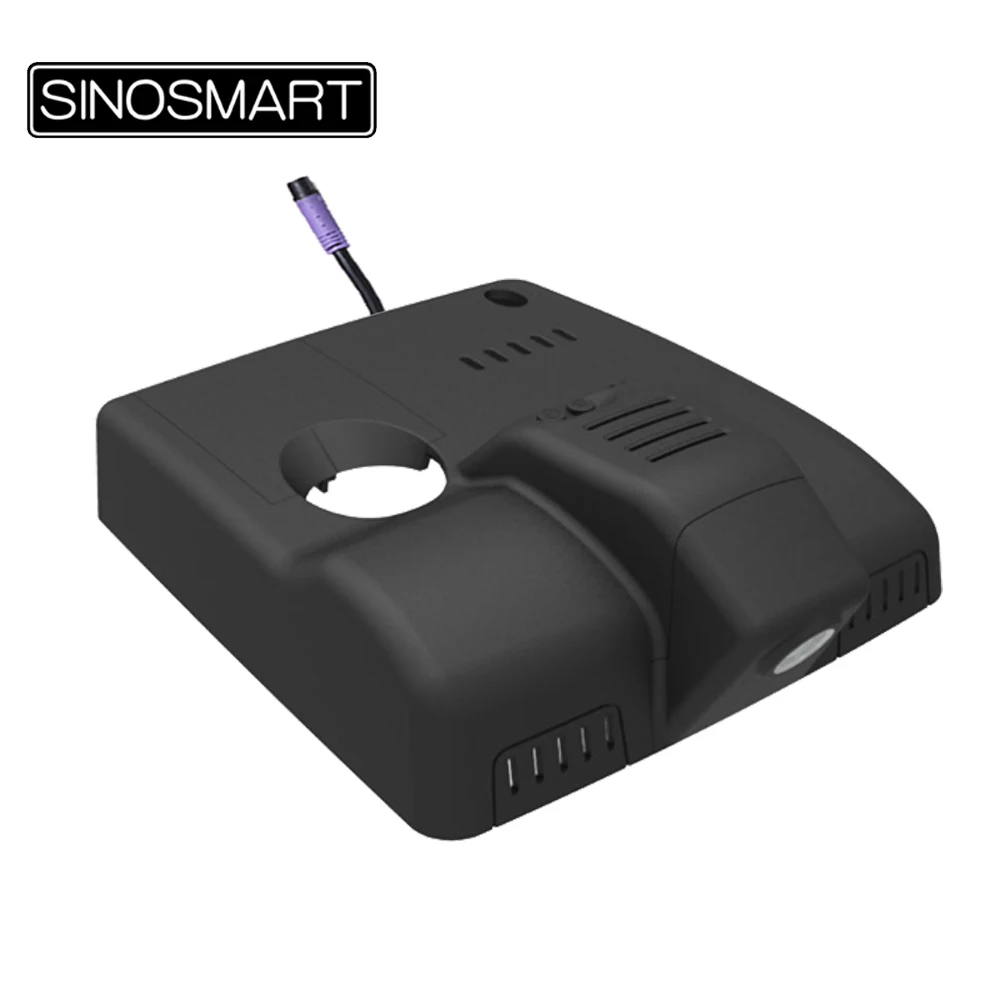 

SINOSMART Novatek 1080P Автомобильный Wifi DVR камера для ATS/XTS/2017 2018, CT5 2019, CT5 2019 управление через мобильный телефон приложение SONY IMX307