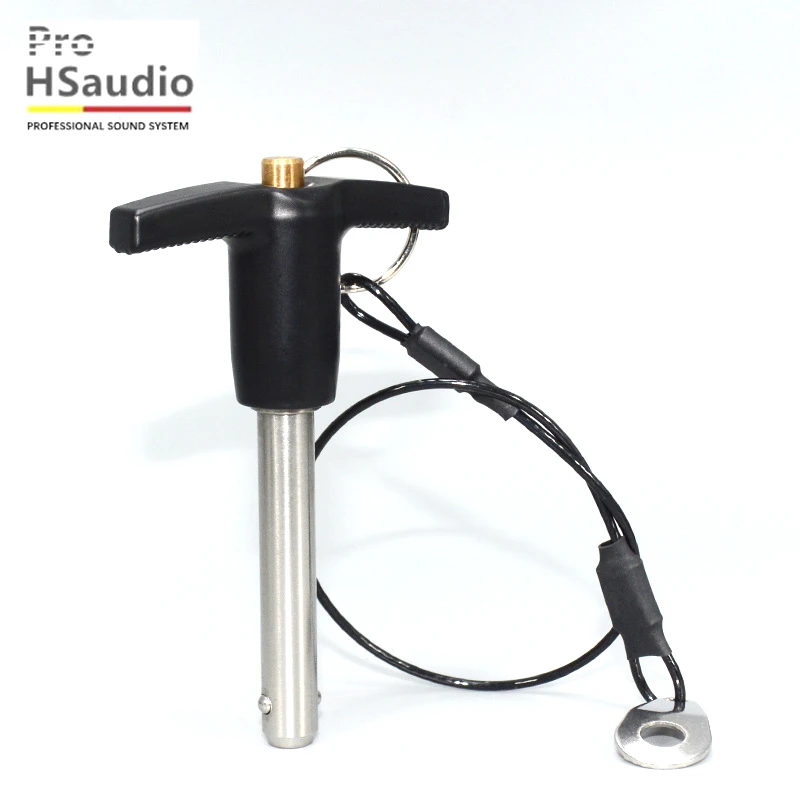 

Штифт ProHSaudio(25 шт./лот) серии MT из нержавеющей стали для линейного массива динамиков, Т-образный компактный штифтовый замок