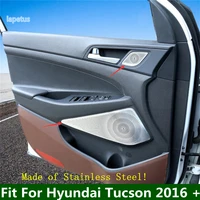 lapetus inner door stereo horn hood speaker audio sound loudspeaker cover trim for hyundai tucson 2016 2020 auto accessories