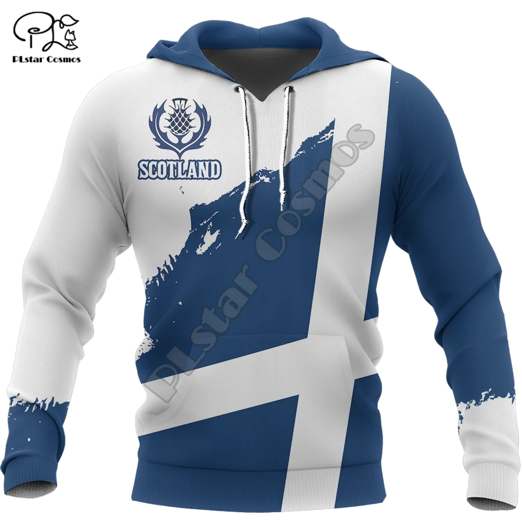 

PLstar Cosmos Scotland Flag National Emblem 3D Printed Hoodies Sweatshirts Zip Hoded For Men/Women Casual Streetwear Apparel S21