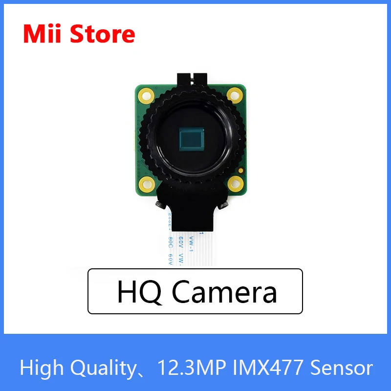 New Raspberry Pi High Quality Camera, 12.3MP IMX477 Sensor, Supports C/CS Lenses for rasberry pi 4/3/2 mini pc