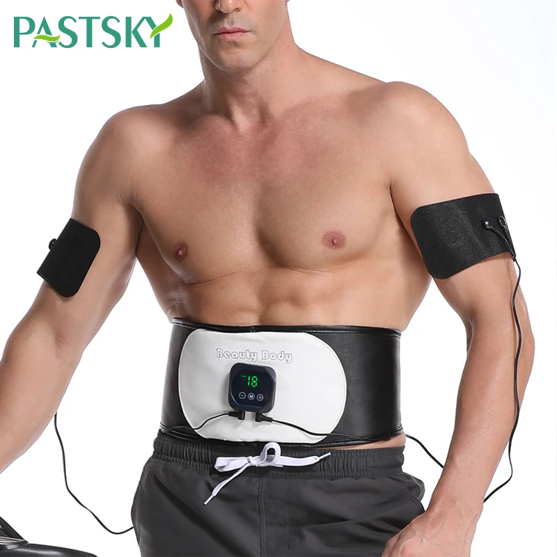 

Женский брюшной пояс, вибрирующий фитнес-массажер, ремни для похудения и тела, электрический стимулятор мышц, тренировочный пояс, пояс для п...